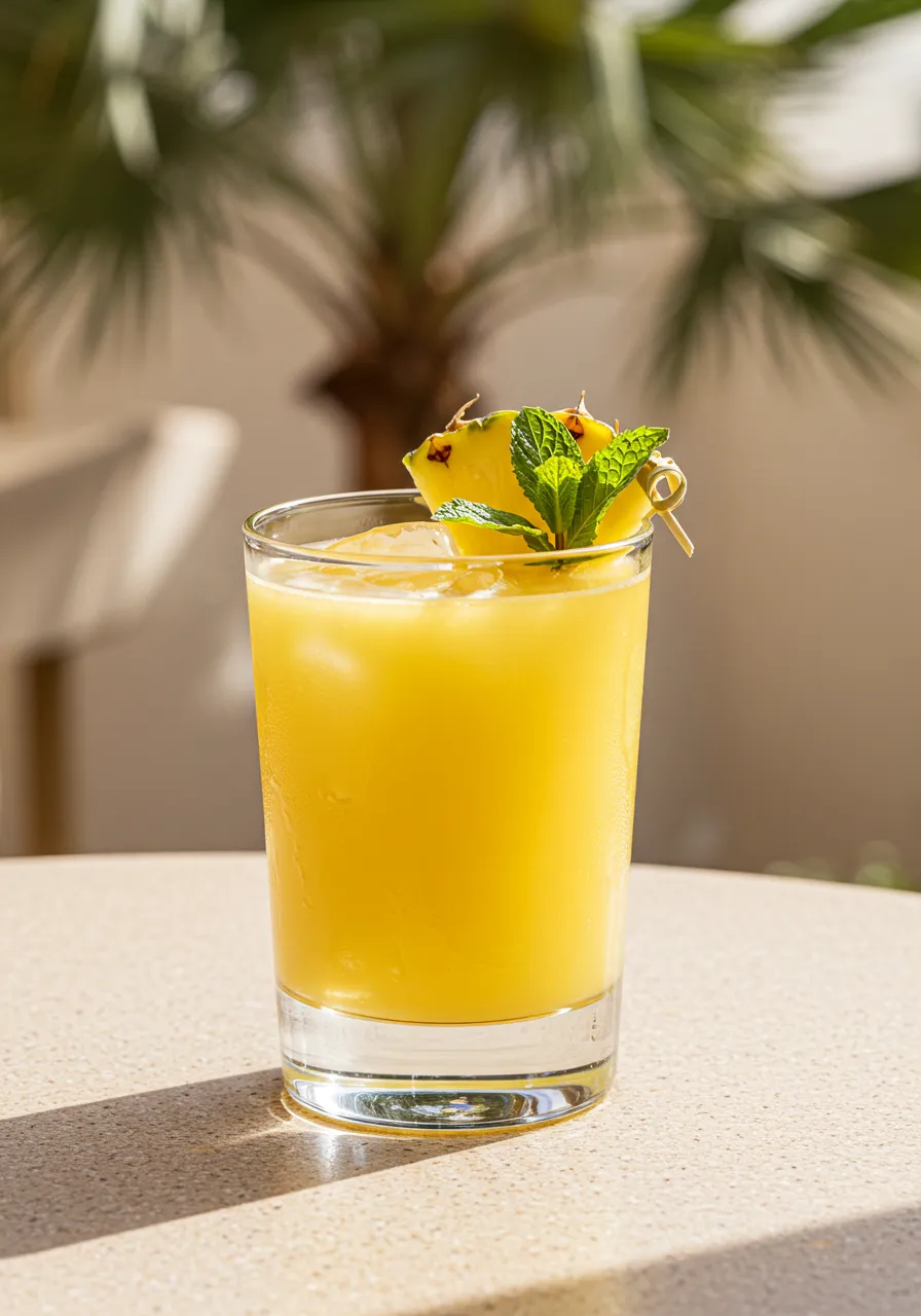 Tropical Pineapple Mocktail - secondary view